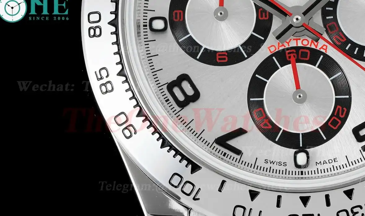 Daytona 116509 40mm SS SS Silver Dial OMF A7750