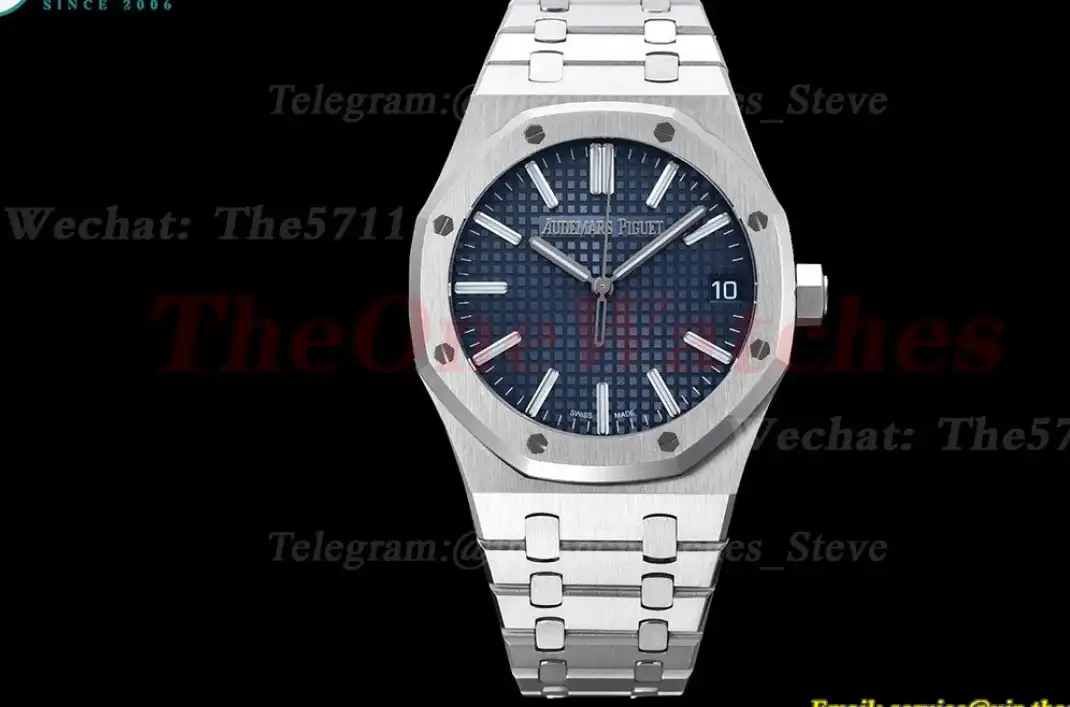 Royal Oak 41mm 15500 SS SS Blue MPF A4302 Mod