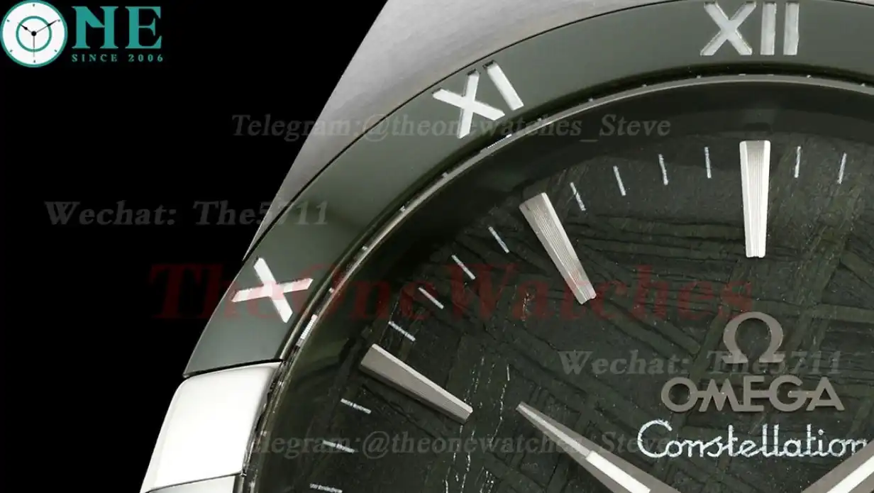 Constellation 2024 41mm Ceramic SS SS Green Meteorite Dial ASWF A8901