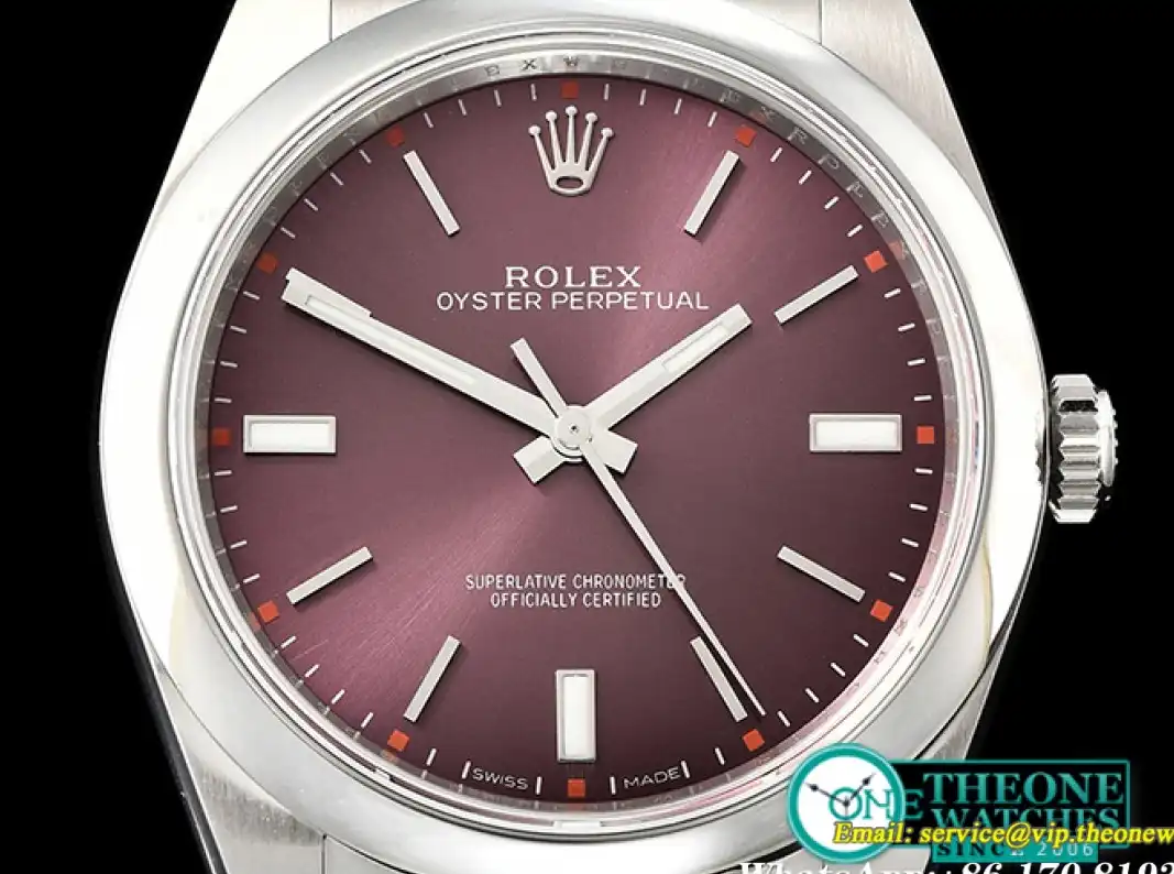 Rolex - Oyster Pert. 39mm 114300 904L SS SS Grape ARF A3132