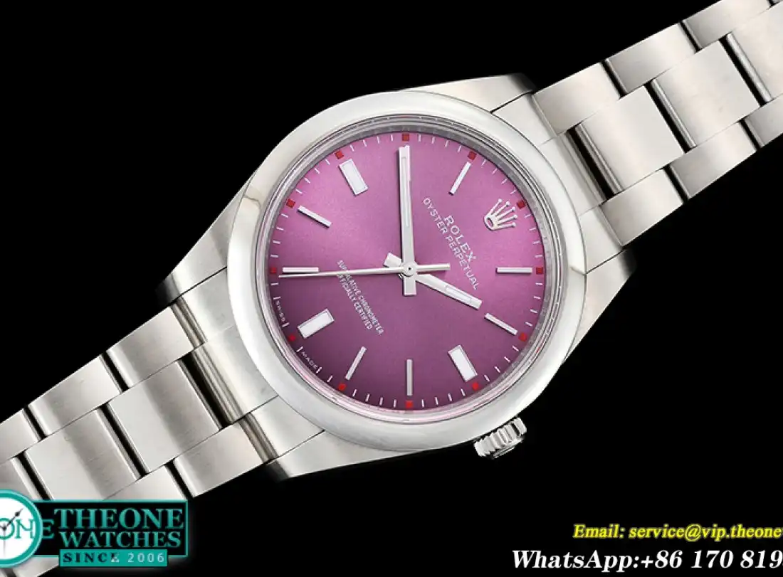 Rolex - Oyster Pert. 39mm 114300 904L SS SS Grape GMF A3132