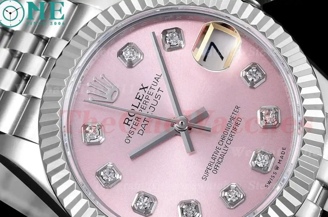 Datejust ladies 31mm SS SS Pink Dia WF A2671