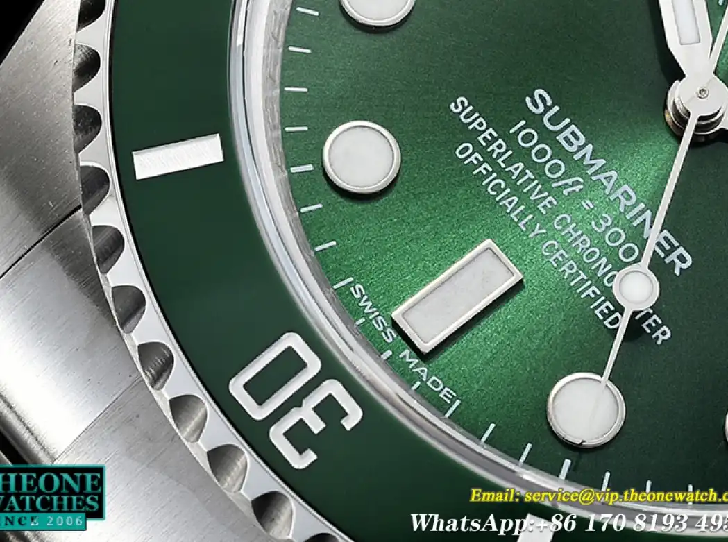 Rolex - Submariner 116610LV 904L SS SS Green VRF Asia 3135