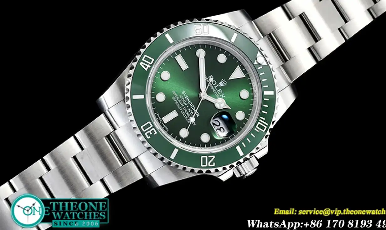 Rolex - Submariner 116610LV 904L SS SS Green VRF Asia 3135