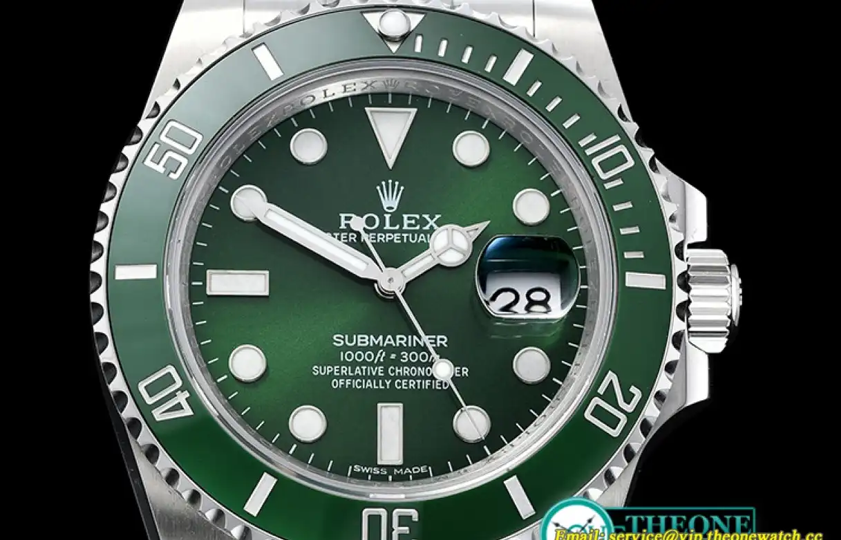 Rolex - Submariner 116610LV 904L SS SS Green VRF Asia 3135