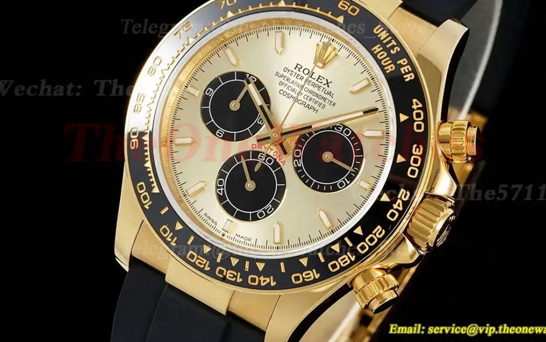 Daytona 126518 40mm YG RU Yellow Gold Dial QF SH4131 (Gain Weight)