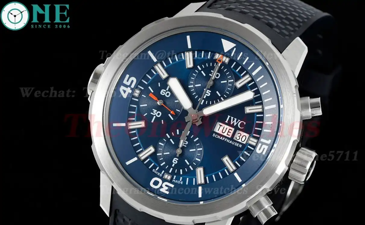 Aquatimer Chrono 44mm blue Stk SS RU RSF A7750