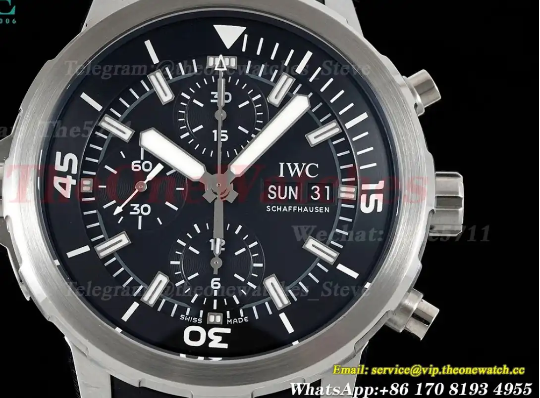 Aquatimer Chrono 44mm Black Stk SS RU RSF A7750