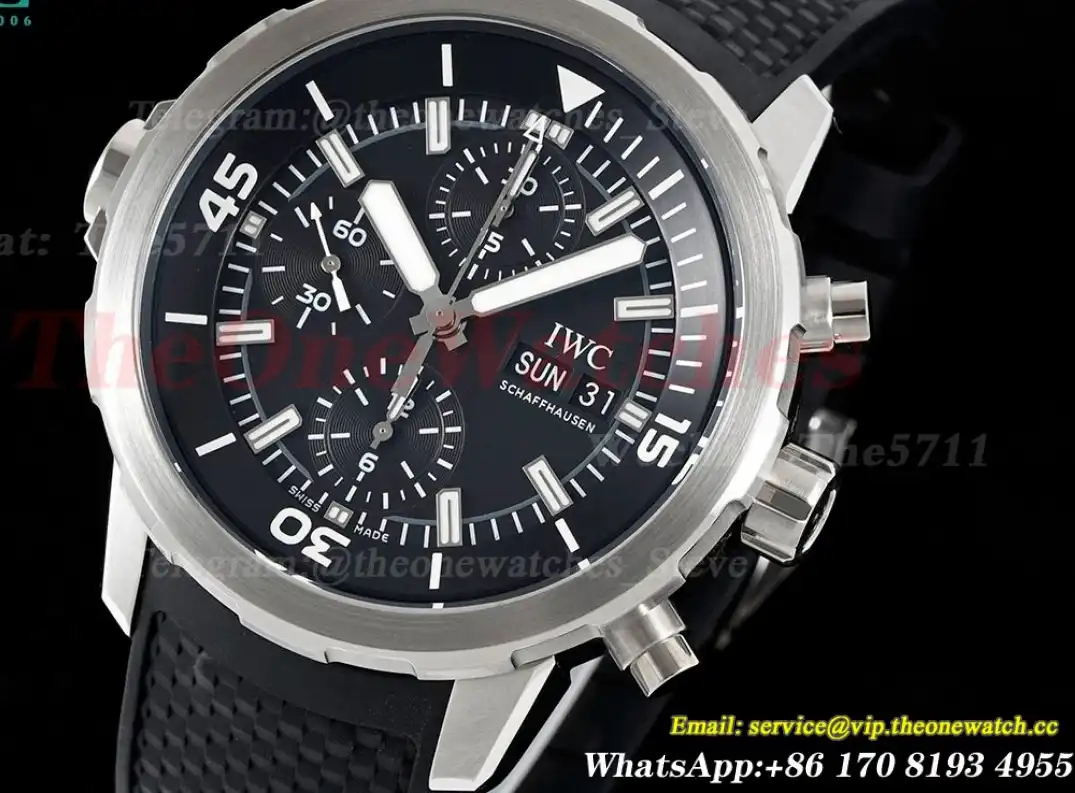 Aquatimer Chrono 44mm Black Stk SS RU RSF A7750