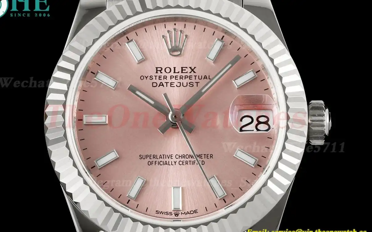 Datejust 278274 31mm Jub SS SS Pink Stk JARF A2236