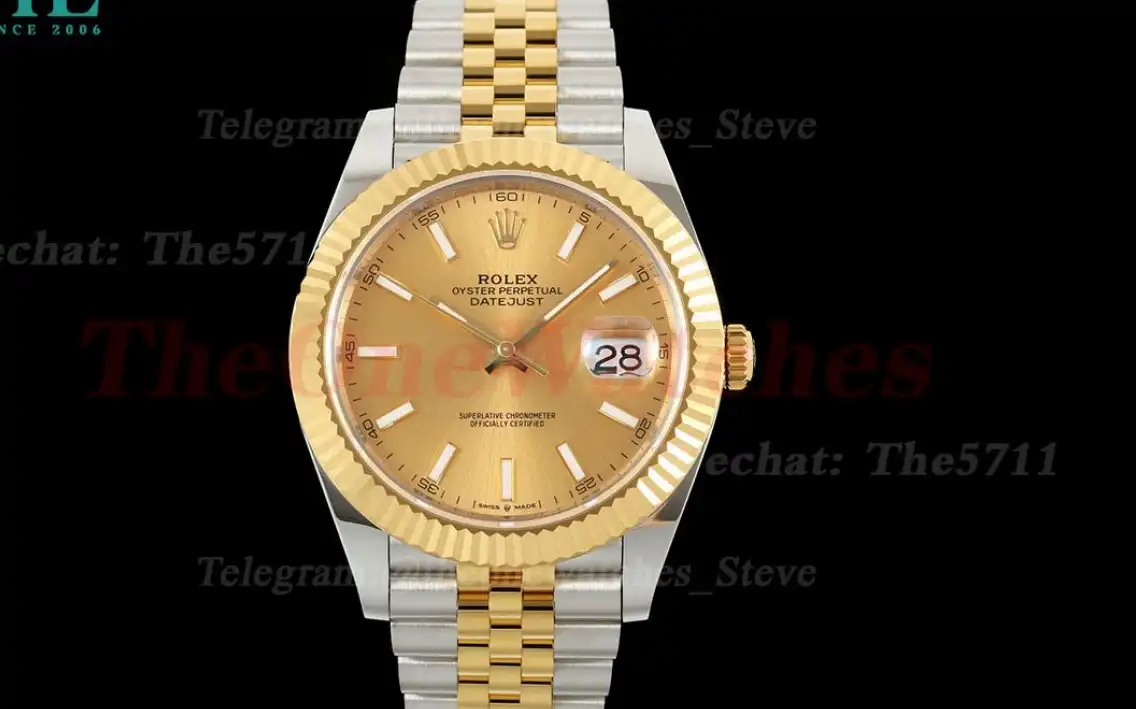 Datejust 126333 41mm Jub YG SS Gold Stk EWEF A3235