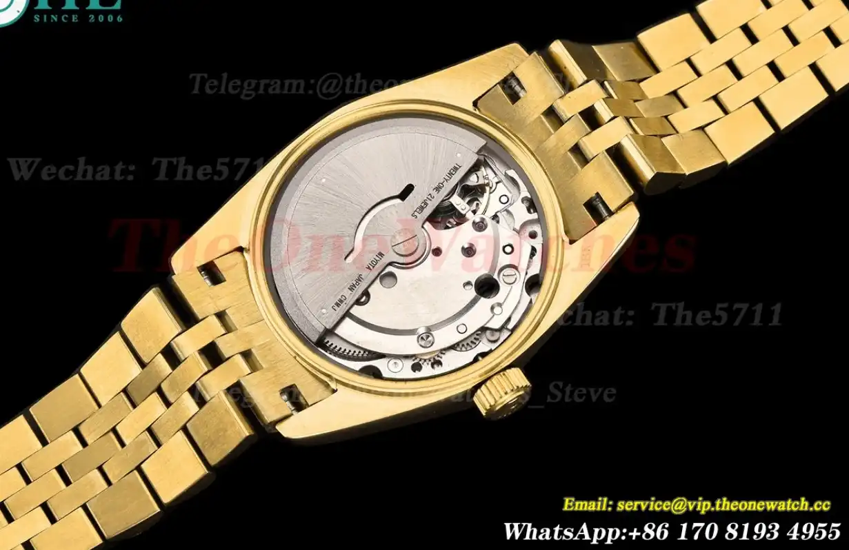 Datejust 28mm Jub YG YG Brown Rmn GDF MY8215