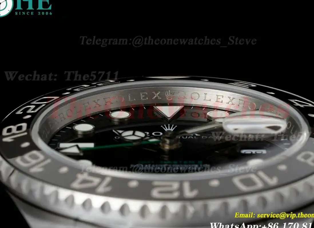 GMT Master II 126710 Bruce Wayne Oys 40mm SS SS Black Dial QF VR3285