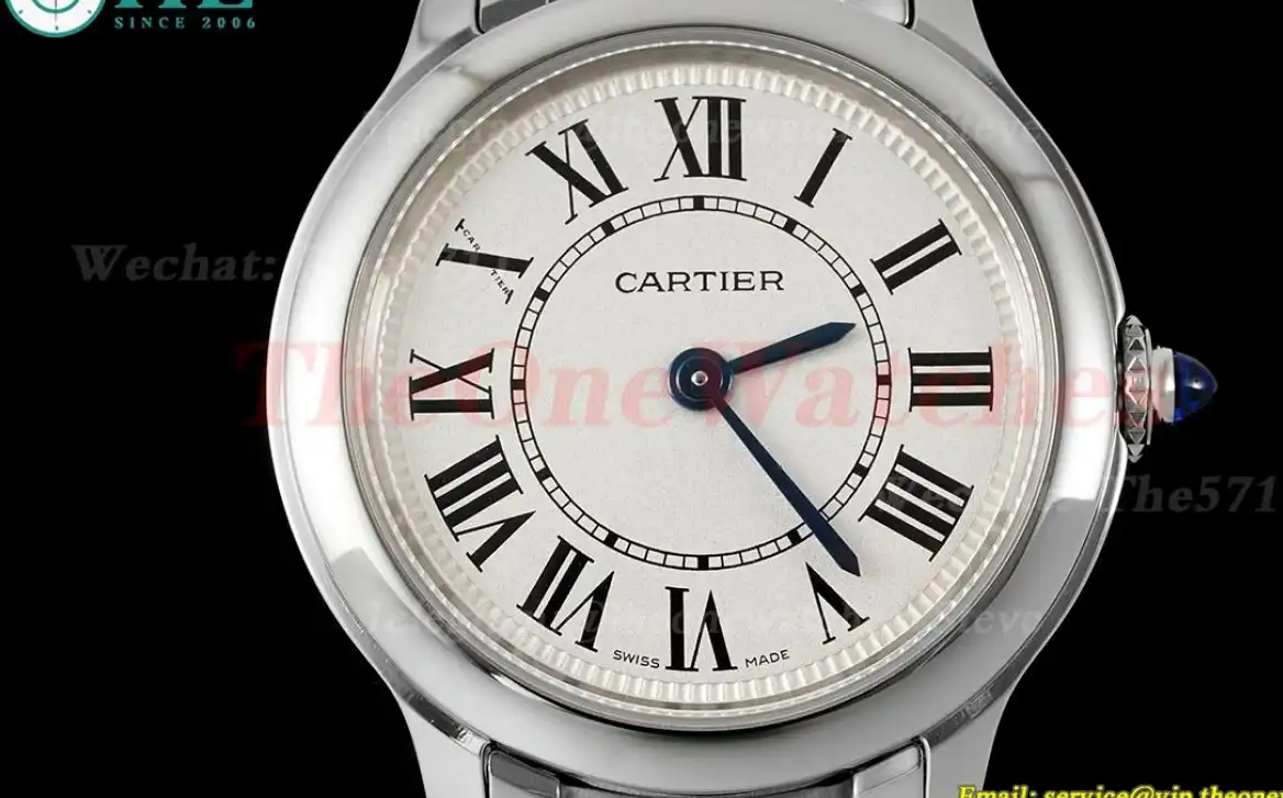 Ronde Must 29mm SS SS White Dial AF Quartz