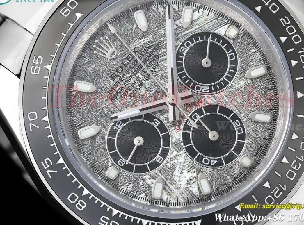 Daytona 40mm SS SS O Meteorite Dial GDF A3836