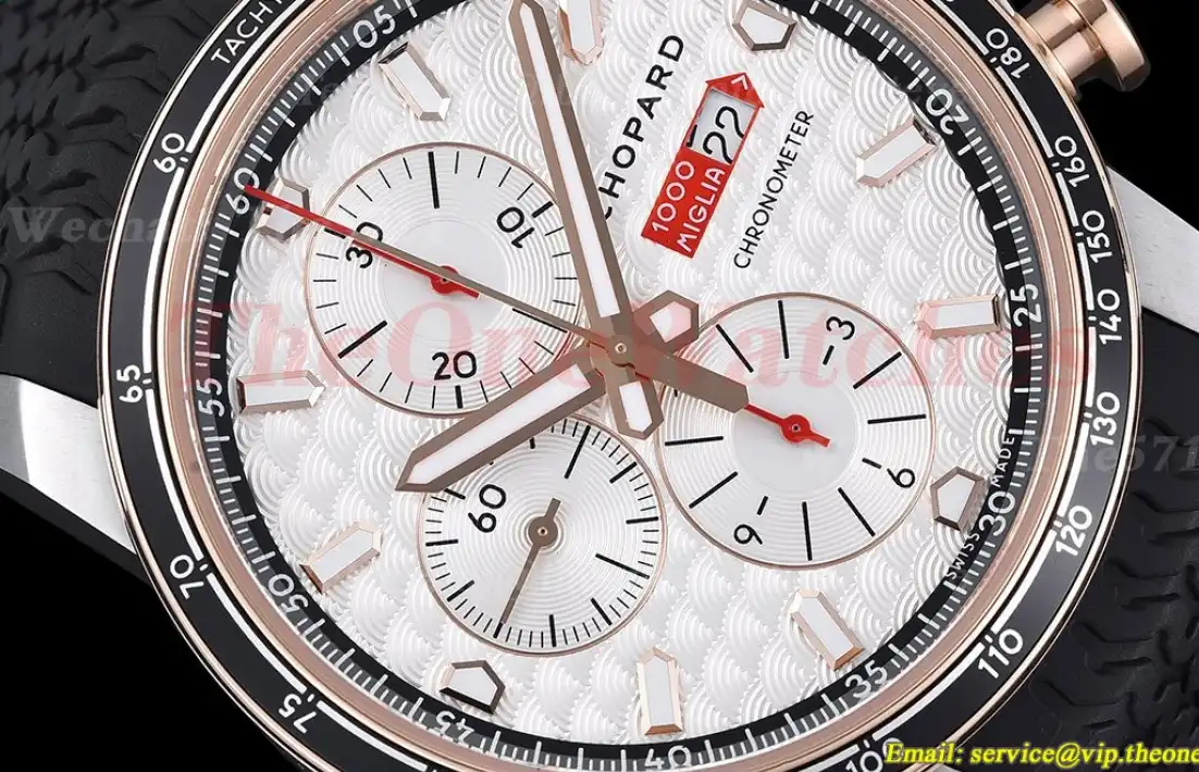 Mille Miglia Race 44mm SS RU White Dial V7F A7750