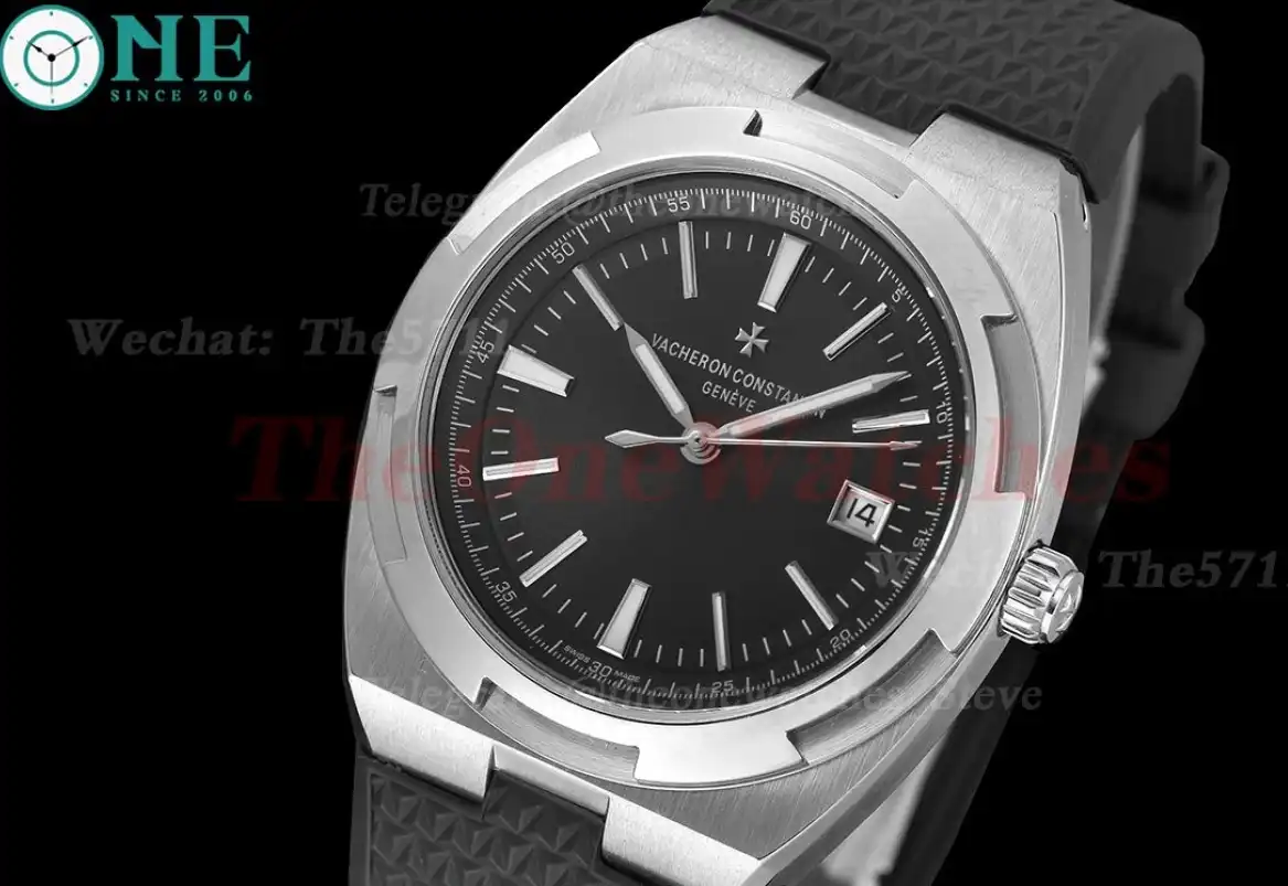 Overseas 4500V 41mm SS RU Black Dial GDF MY8215