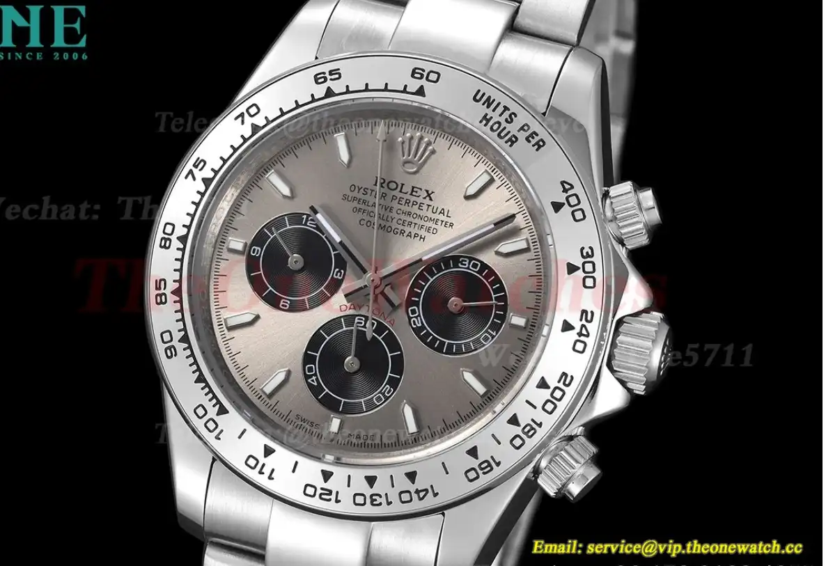 Daytona 40mm SS SS Grey Black GDF A3836