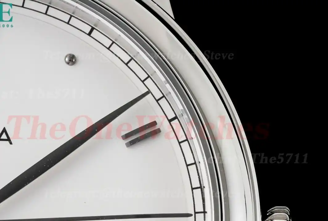 De Ville Prestige Date 40mm SS LE White Dial MKS A8800