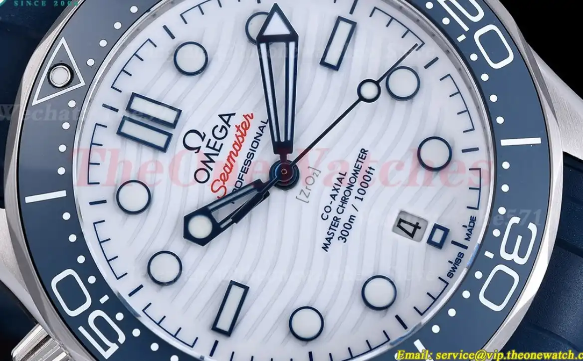 Seamaster 300m 42mm SS RU White Dial GDF MY8215