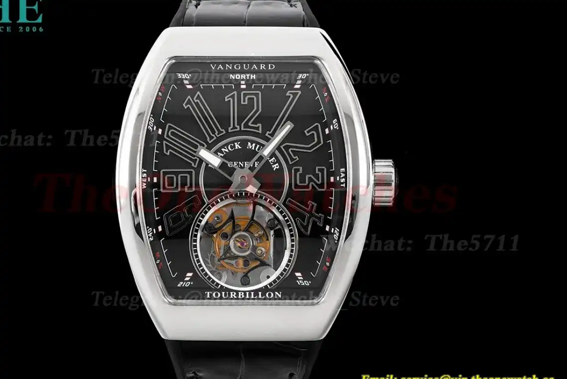 Vanguard Tourb SS LE Black Num RMSF Flying Tourbillon