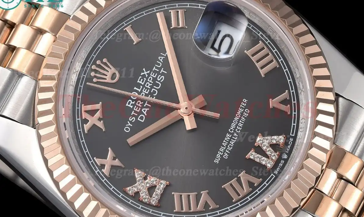 Datejust 126231 36mm Jub RG SS Grey Dial GDF MY8215