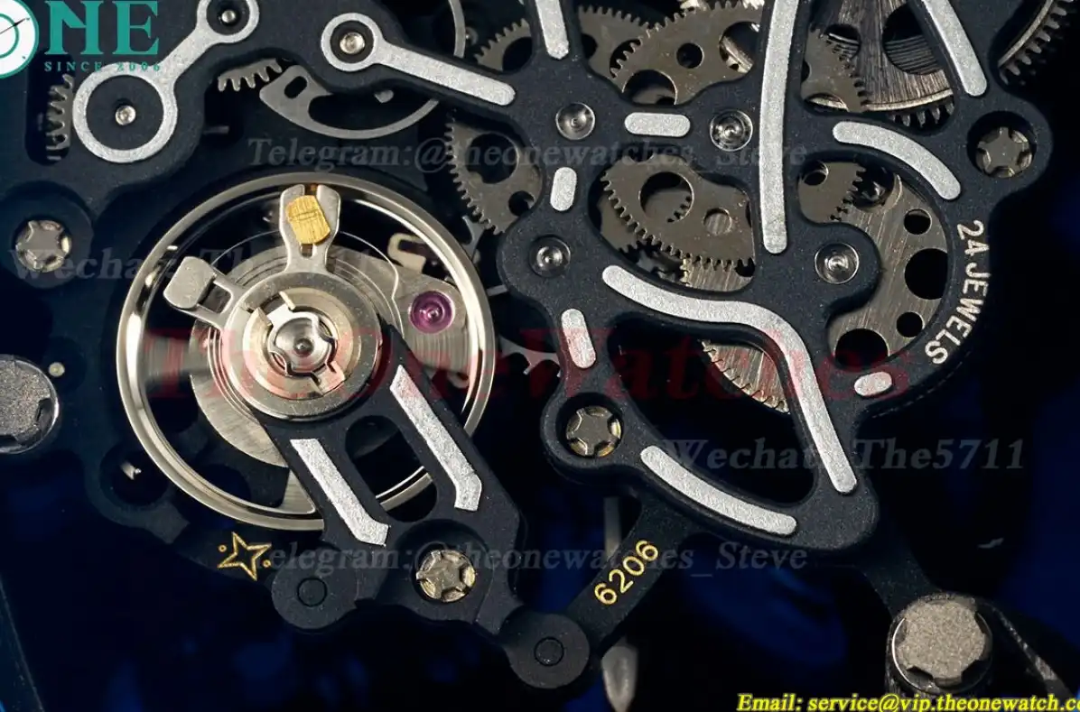 RM055 Gold NTPT RU Skeleton Dial UOKF RMUL2 Super Clone