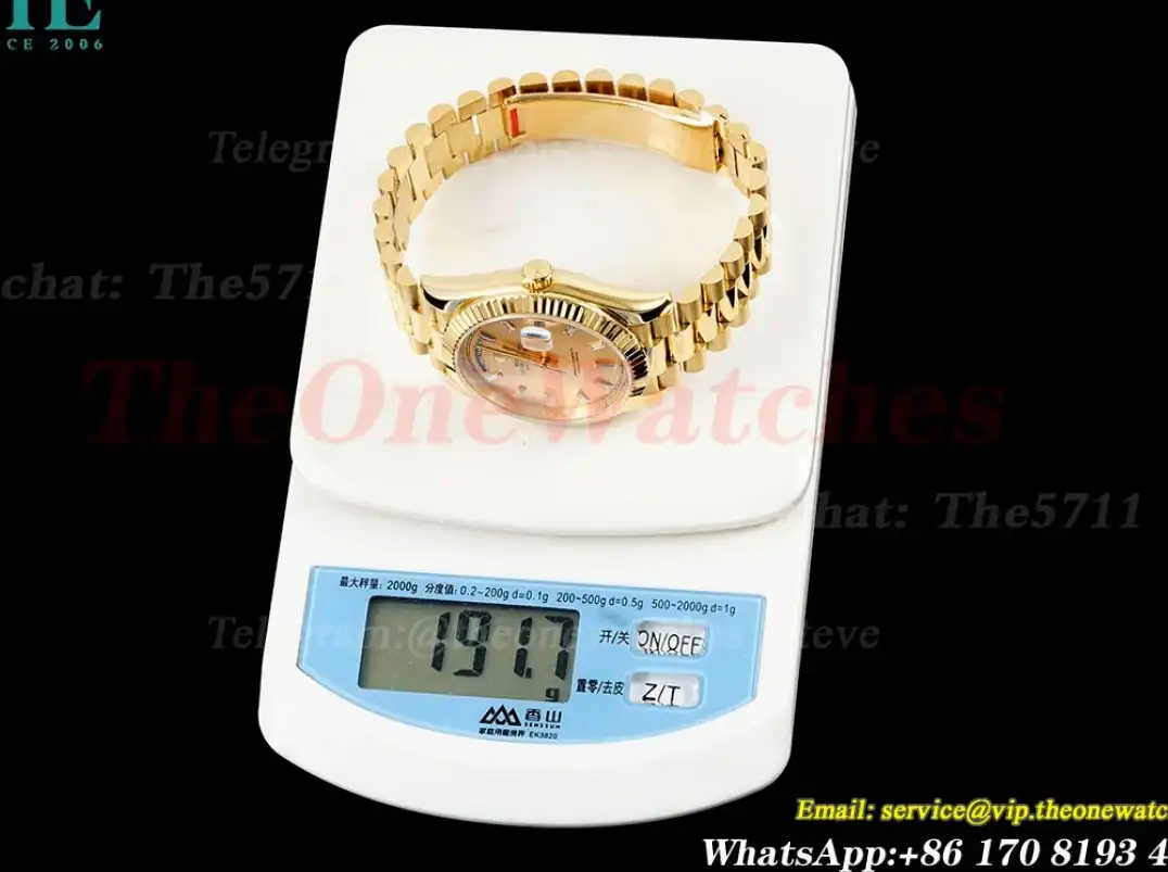 DayDate 228238 40mm YG YG Gold Dia KF VR3255(Gain Weight)