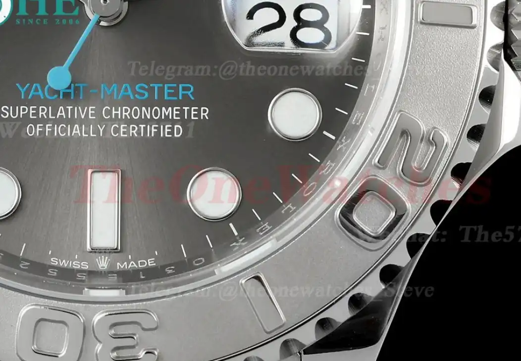 Yacht-Master 126622 40mm SS SS Grey Dot JQF VR3235