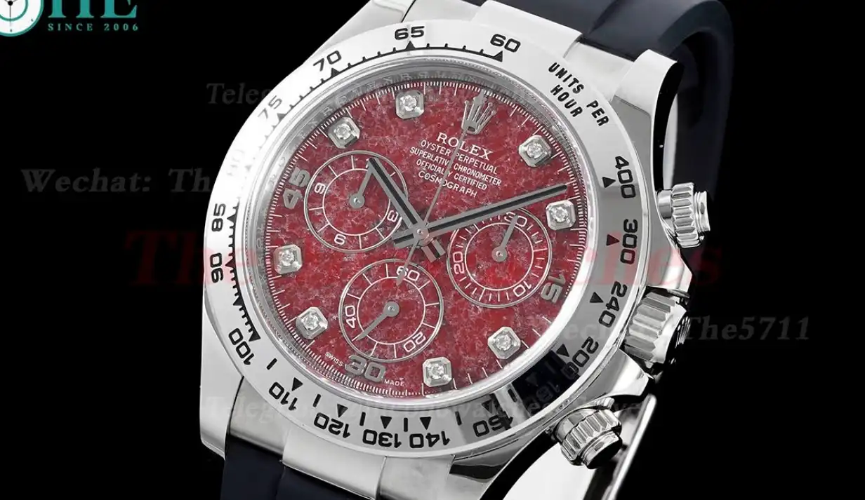 Daytona 116519 40mm SS RU Garnet Dial Clean DD4130