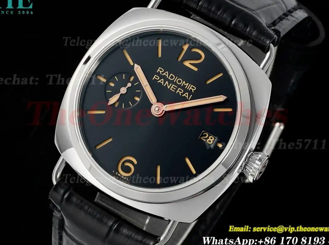 Radiomir Quaranta PAM1294 40MM SS LE Black Dial TTF A7750