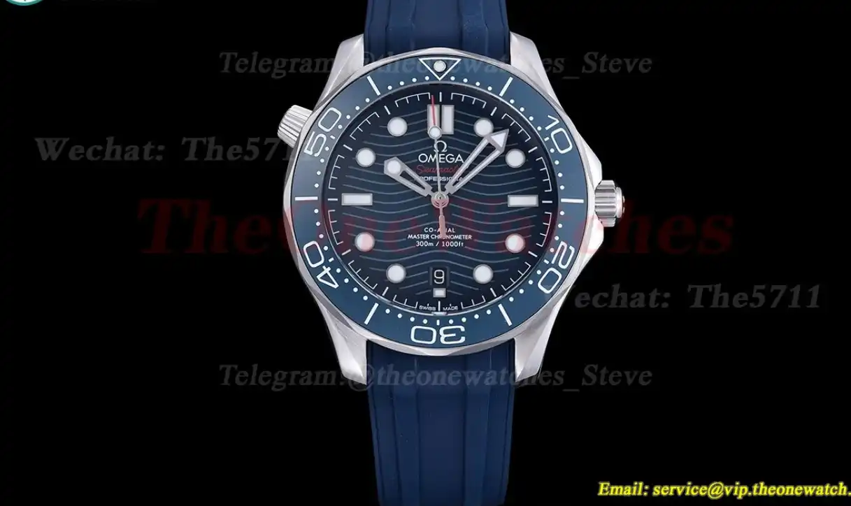 Seamaster 300m 42mm SS RU Blue Dial GDF MY8215