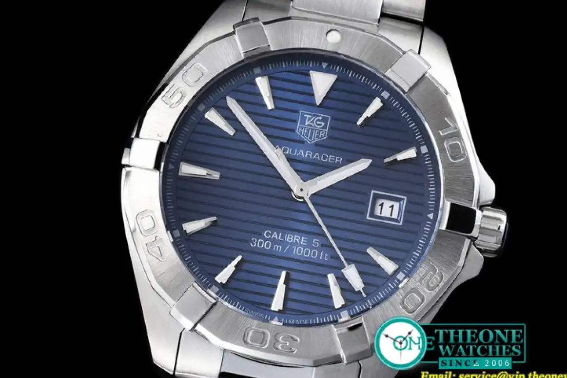 Tag Heuer - Aquaracer Calibre 5 SS SS Blue Jap Qtz