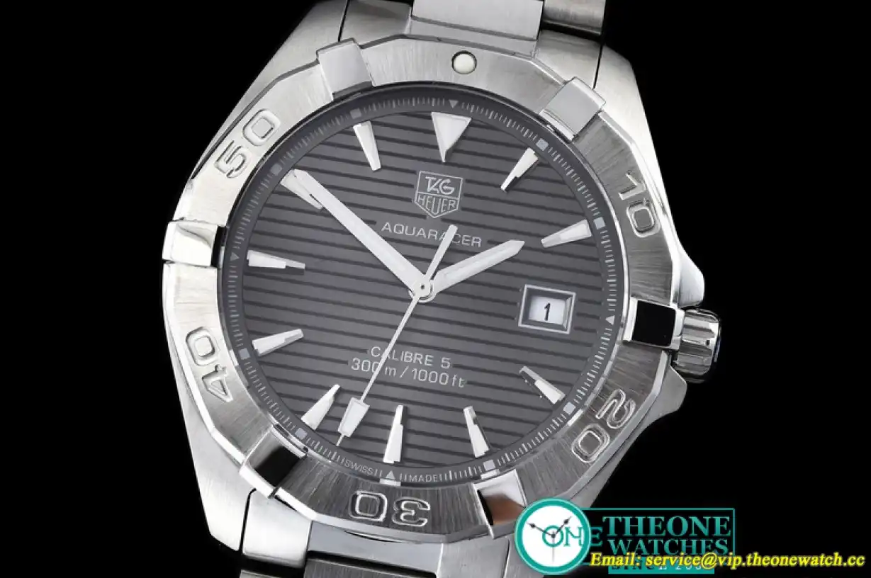 Tag Heuer - Aquaracer Calibre 5 SS SS Gray Jap Qtz