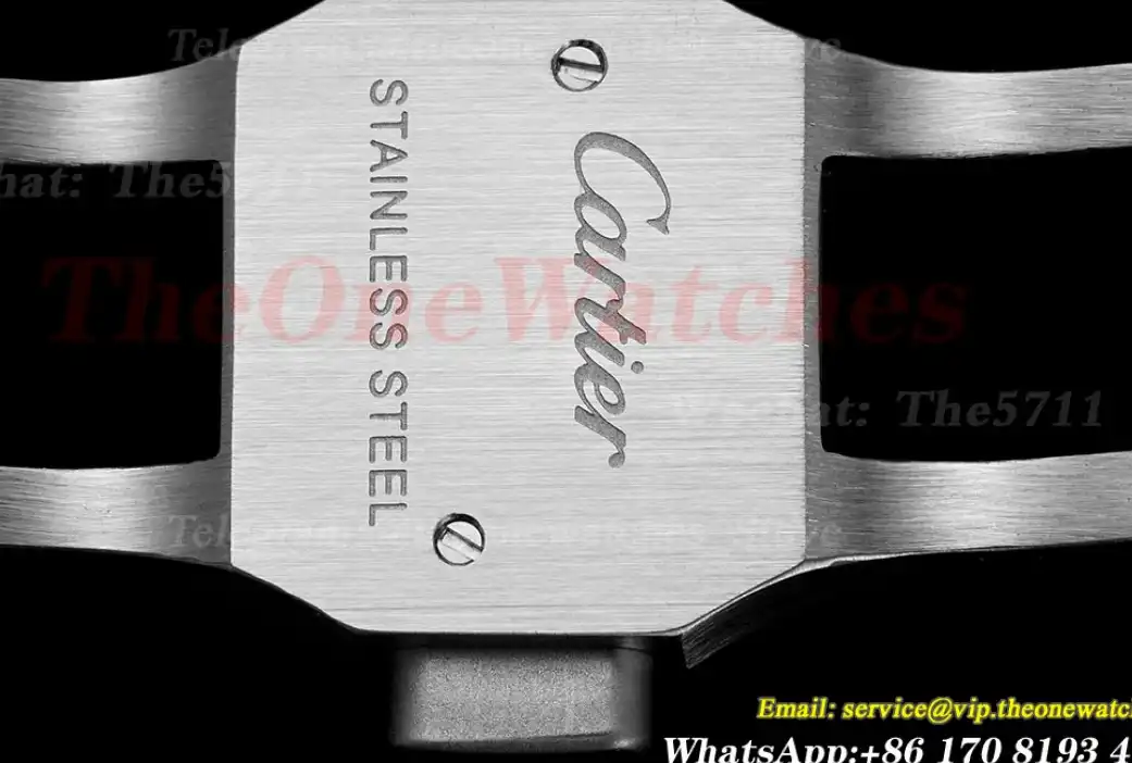 Santos De Cartier 35mm SS SS Grey Dial AF MY9015