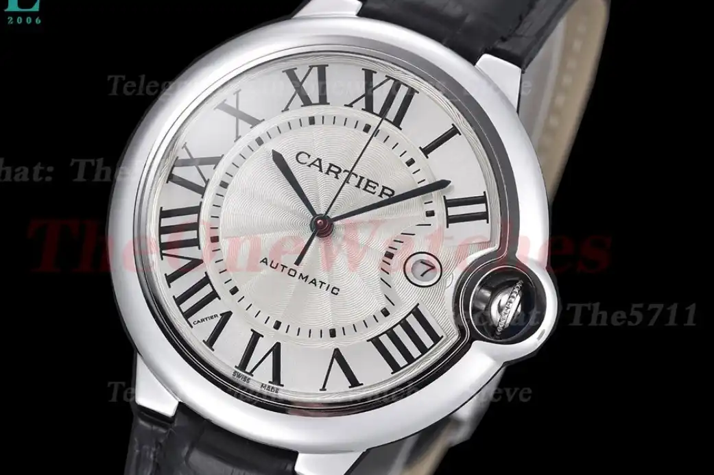 Ballon Bleu De Cartier 42mm SS LE White Dial GDF MY8215