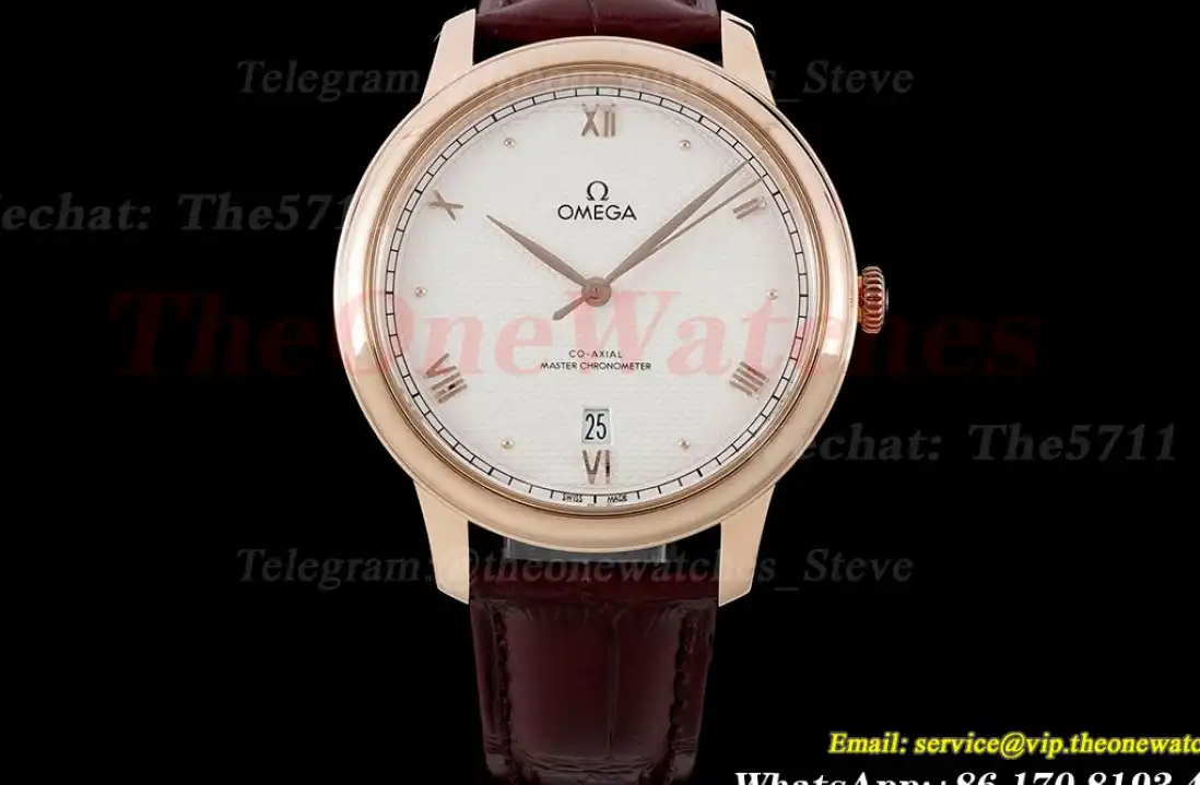 De Ville Prestige Date 40mm RG LE White Dial MKS A8800