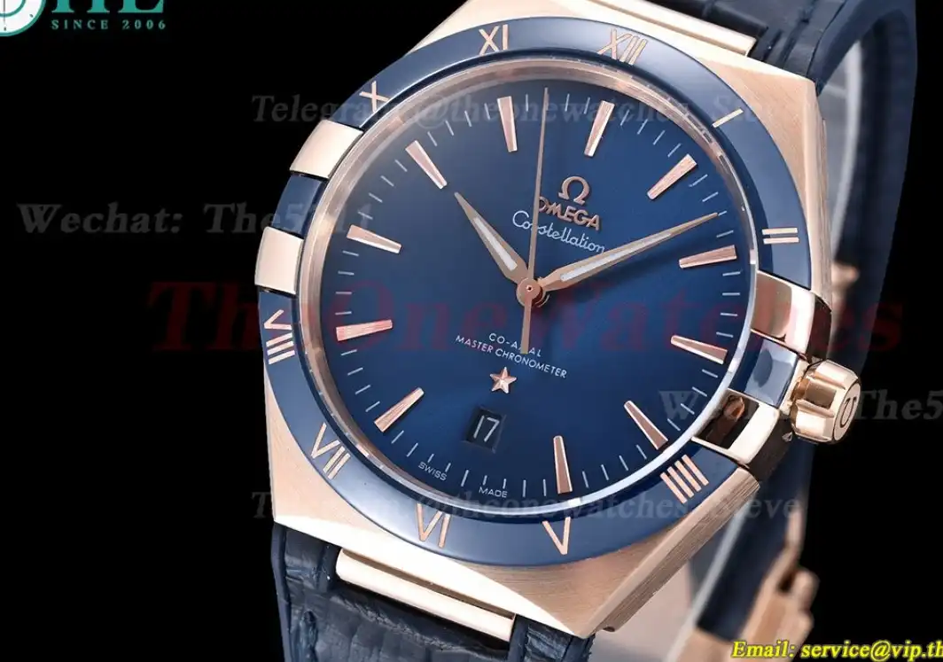 Constellation 41mm Blue Cer RG LE Blue Dial GDF MY8215