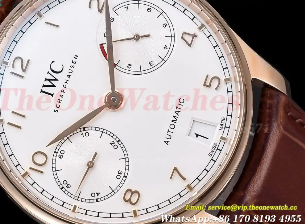 Portugieser 7 Days 42mm RG LE White Dial ZF V5 A52010