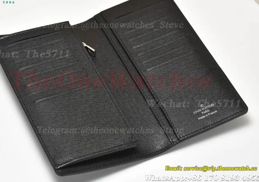 Louis Vuitton - Brazza Wallet Black N62665