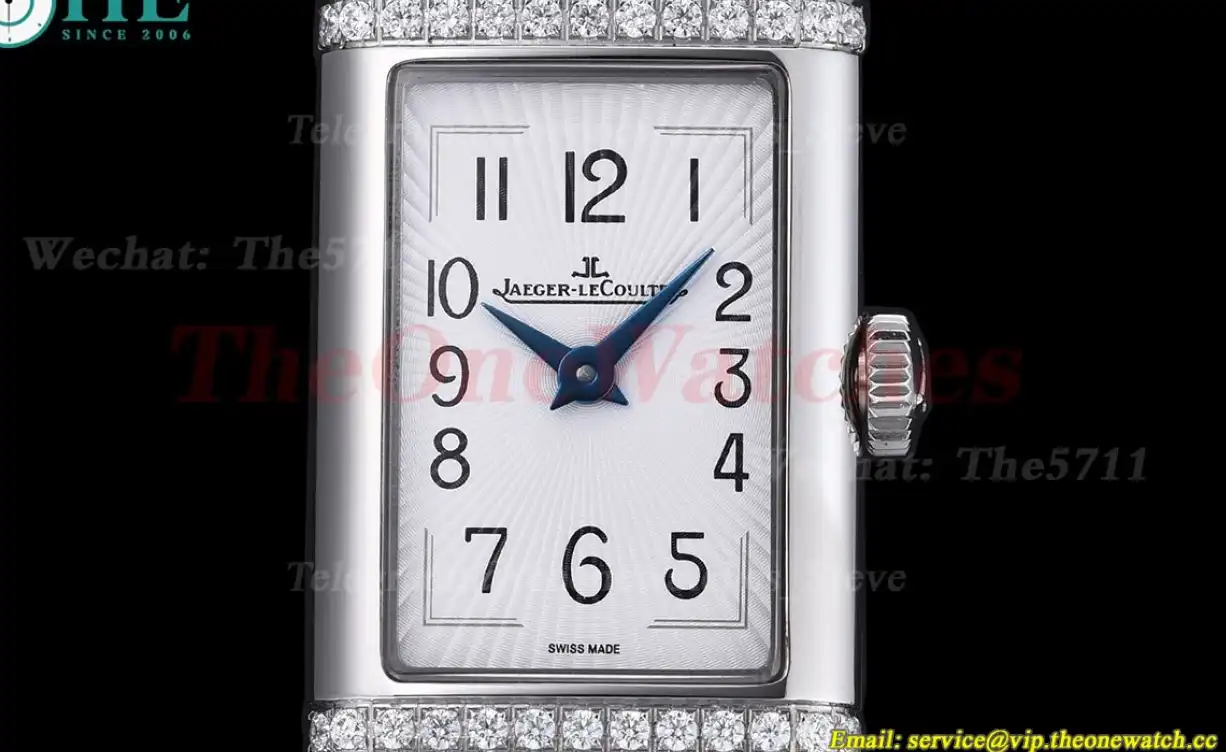 Reverso 20mm Diamond Bezel SS LE White Dial RXW Qtz