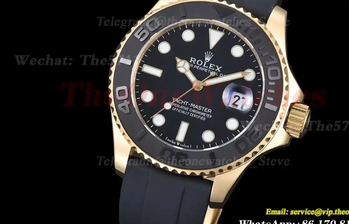 Yacht-Master 226658 42mm YG SS Black Dot GDF MY8215