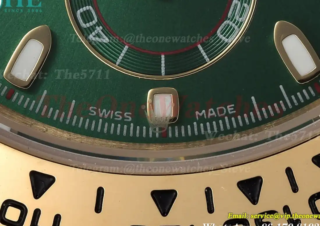 Daytona 40mm YG YG Green Dial GDF A3836