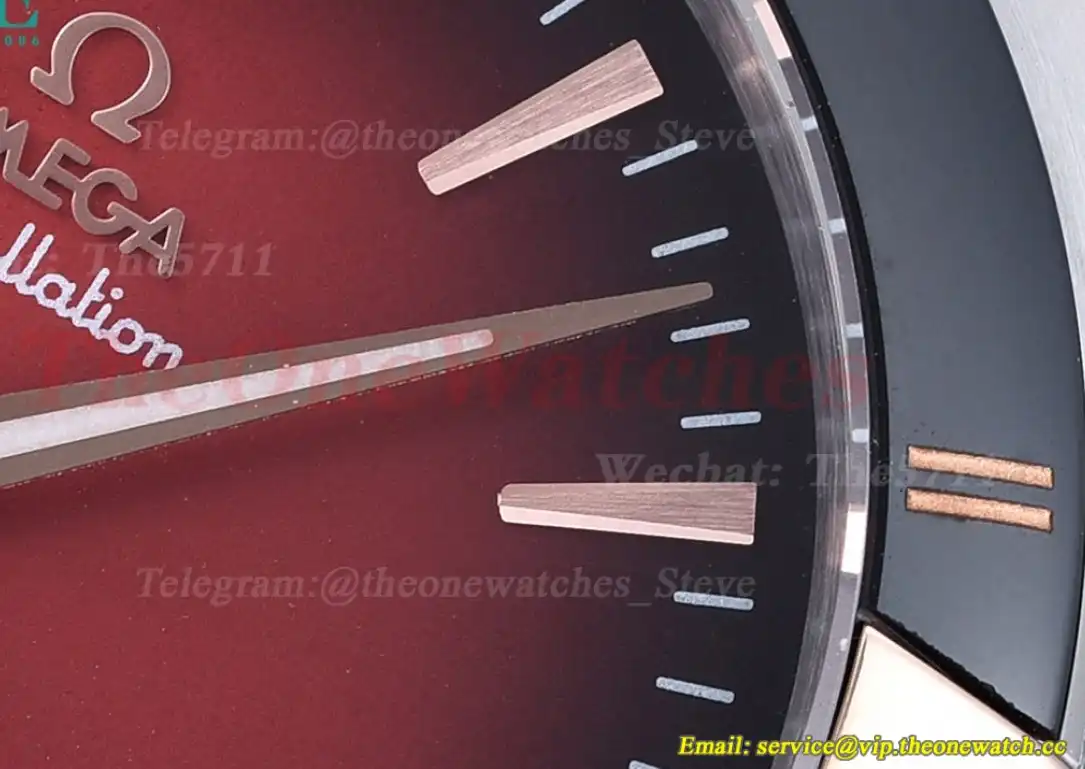 Constellation 41mm Cer RG LE Red Black Dial GDF MY8215