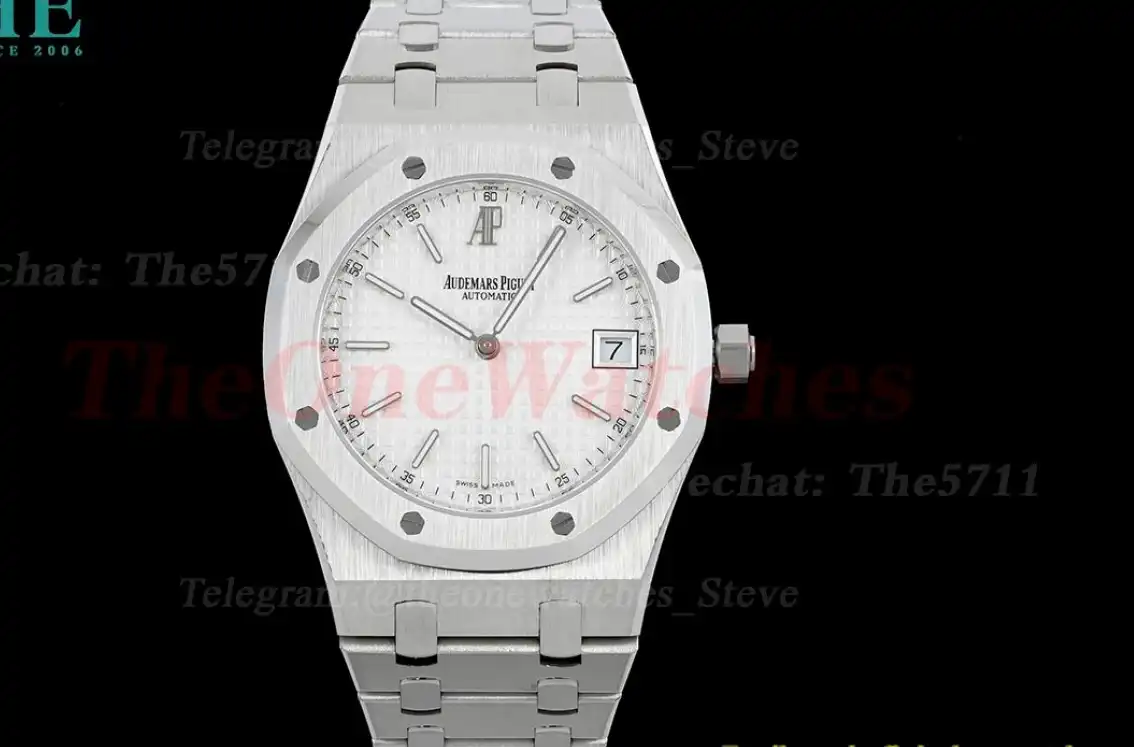 Royal Oak 15202 39mm SS SS White Dial IPF A2121