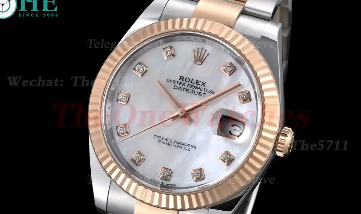 Datejust 126331 41mm Oys SS RG Mop Dial Clean SH3235