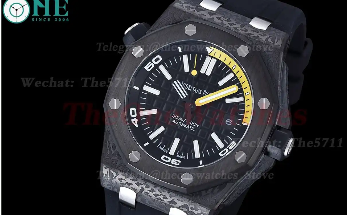 Royal Oak Offshore Diver 15706 42mm FC RU Black Stk GDF MY8215