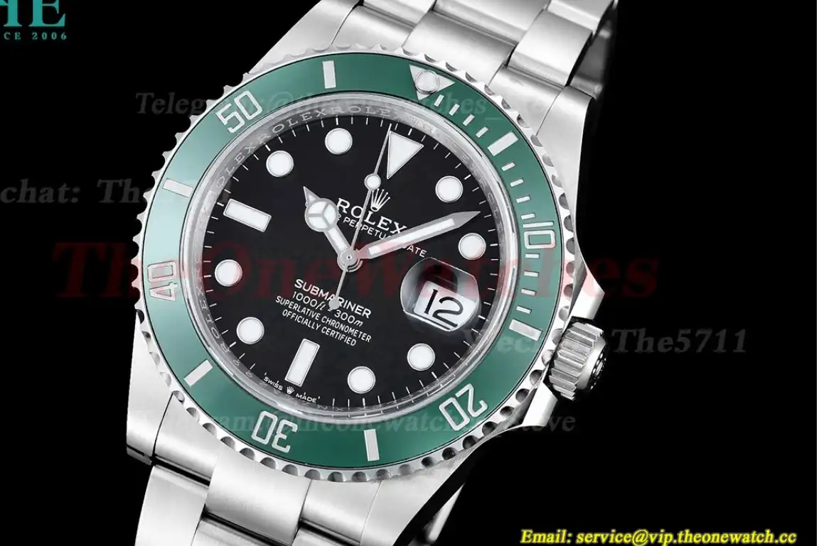 Submariner 126610LV Starbucks 41mm SS SS Green Bezel Clean SH3235