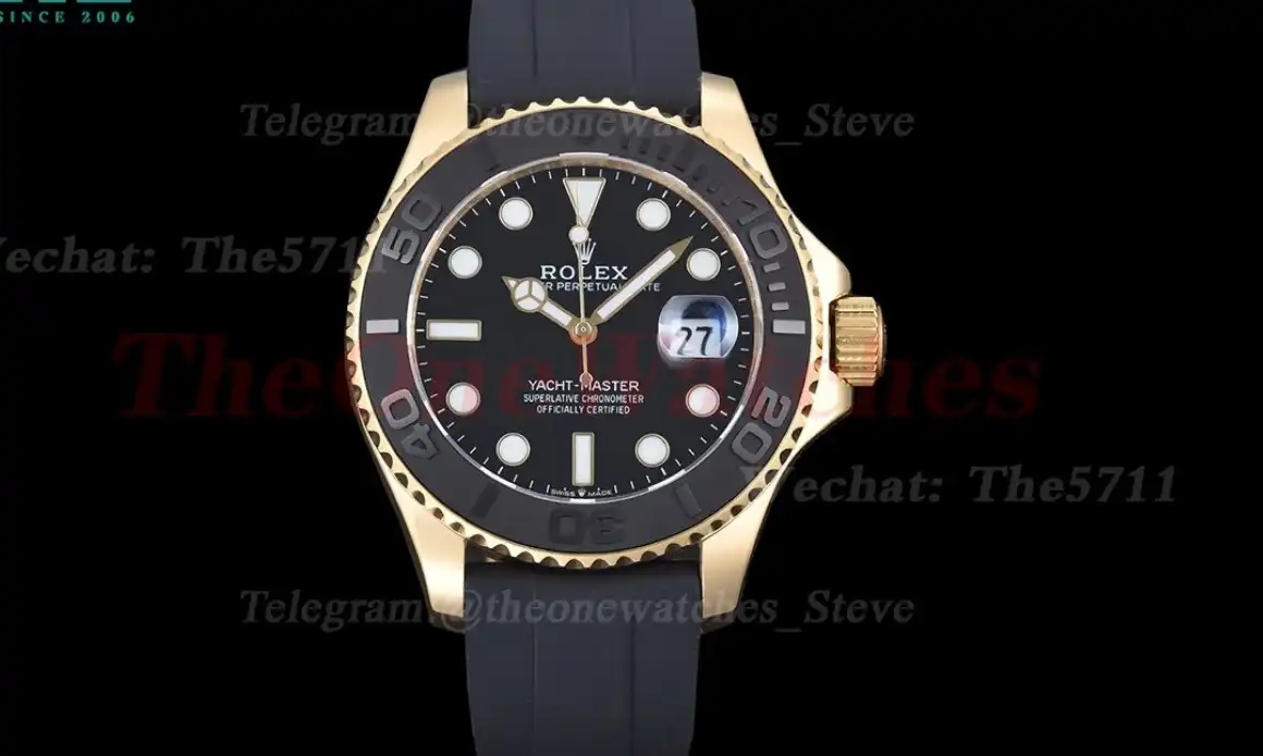 Yacht-Master 226658 42mm YG SS Black Dot GDF MY8215