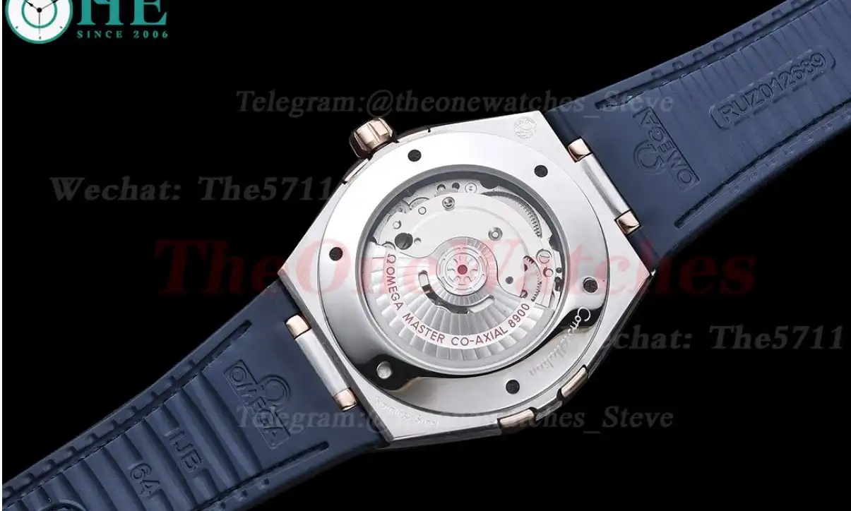 Constellation 41mm Ceramic RG LE Blue Dial GDF MY8215